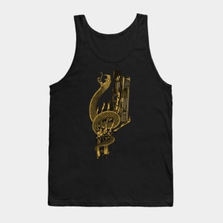 Snake skulls and guns Tank Top